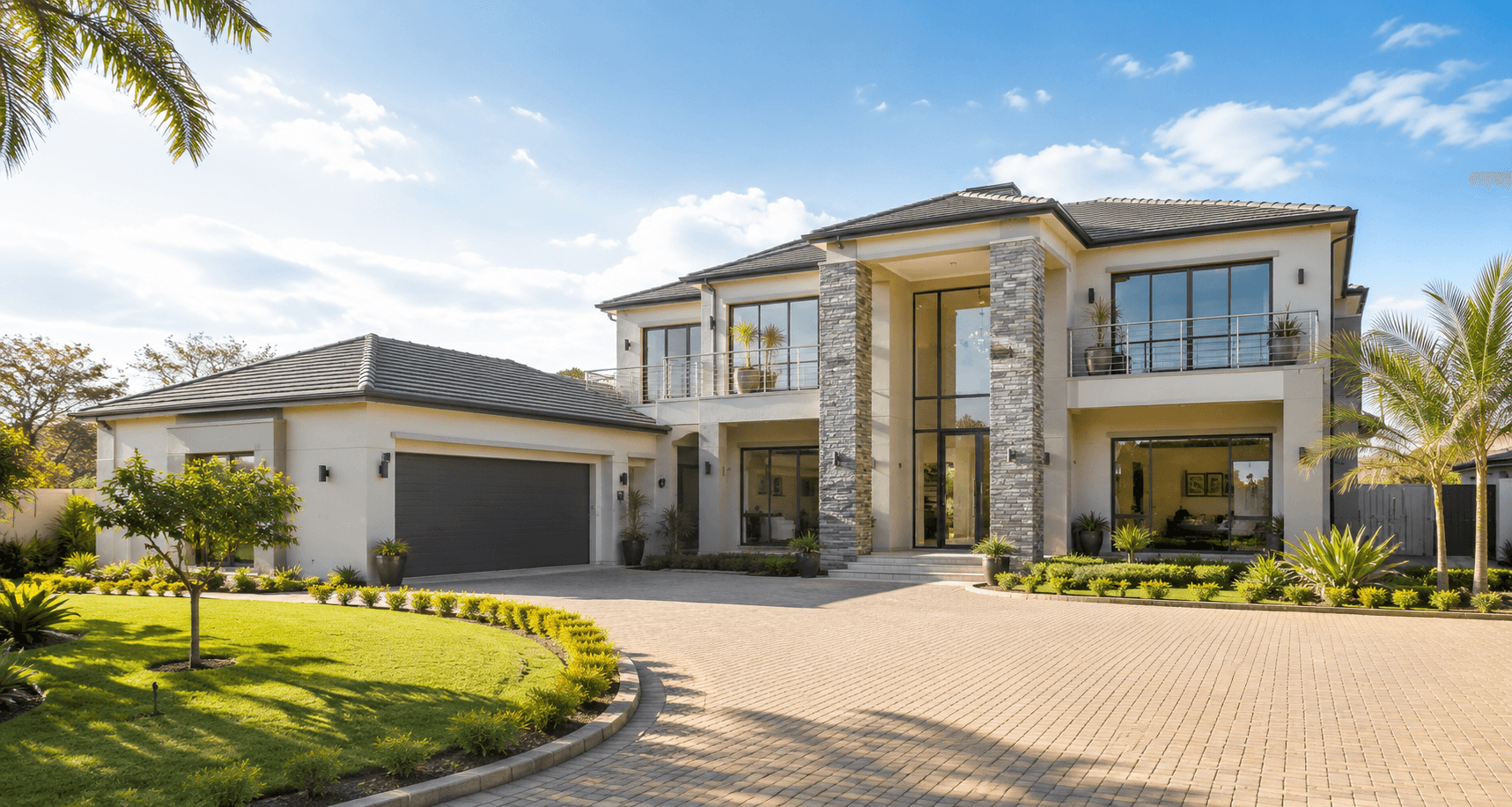 Luxury modern home in Zimbabwe managed by NestWise